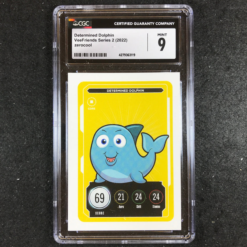 VeeFriends Series 2 Gary Vee Owned DETERMINED DOLPHIN Core CGC 9 (119)
