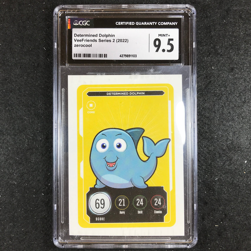VeeFriends Series 2 Gary Vee Owned DETERMINED DOLPHIN Core CGC 9.5 (103)