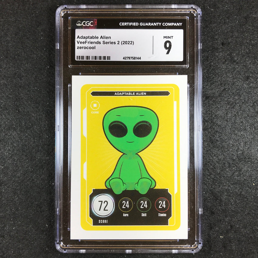VeeFriends Series 2 Gary Vee Owned ADAPTABLE ALIEN Core CGC 9 (144)