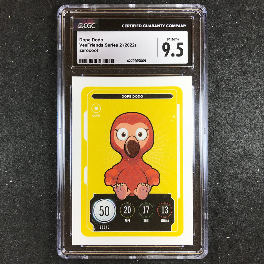 VeeFriends Series 2 Gary Vee Owned DOPE DODO Core CGC 9.5 (009)