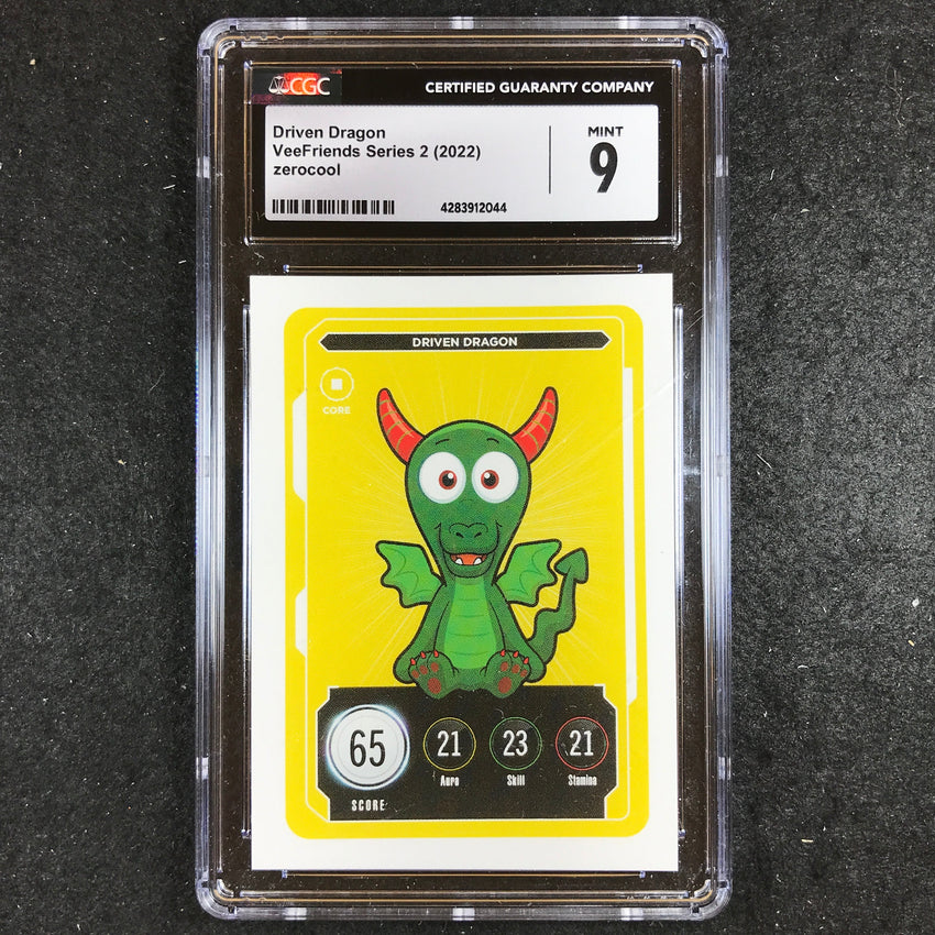 VeeFriends Series 2 Gary Vee Owned DRIVEN DRAGON Core CGC 9 (044)
