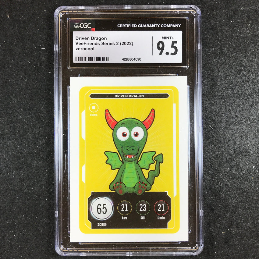 VeeFriends Series 2 Gary Vee Owned DRIVEN DRAGON Core CGC 9.5 (090)