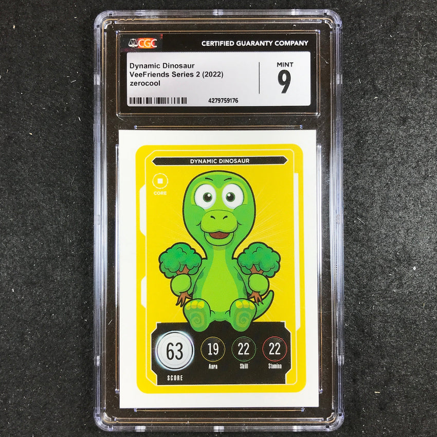 VeeFriends Series 2 Gary Vee Owned DYNAMIC DINOSAUR Core CGC 9 (176)
