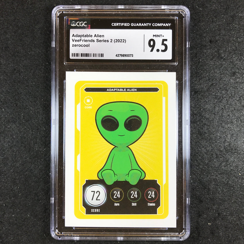 VeeFriends Series 2 Gary Vee Owned ADAPTABLE ALIEN Core CGC 9.5 (073)