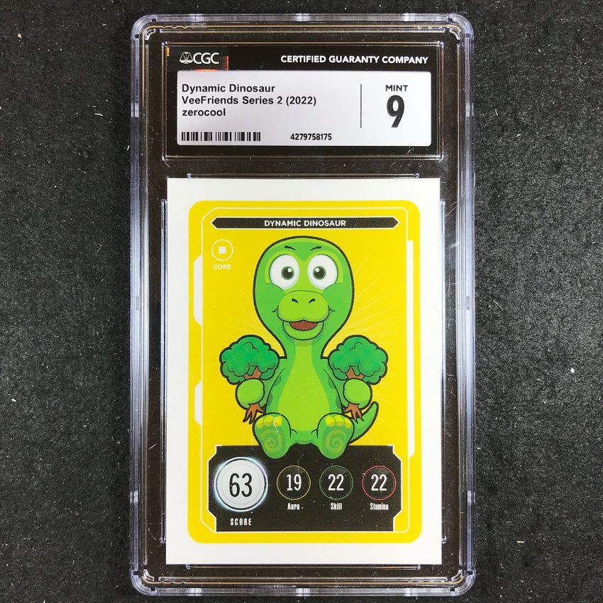 VeeFriends Series 2 Gary Vee Owned DYNAMIC DINOSAUR Core CGC 9 (175)