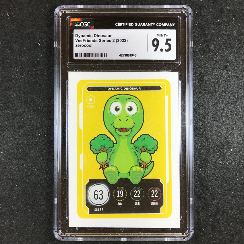 VeeFriends Series 2 Gary Vee Owned DYNAMIC DINOSAUR Core CGC 9.5 (045)