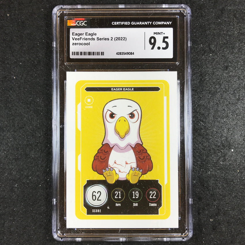 VeeFriends Series 2 Gary Vee Owned EAGER EAGLE Core CGC 9.5 (084)