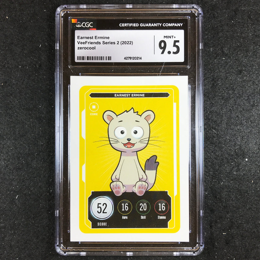 VeeFriends Series 2 Gary Vee Owned EARNEST ERMINE Core CGC 9.5 (214)