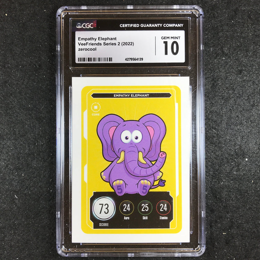 VeeFriends Series 2 Gary Vee Owned EMPATHY ELEPHANT Core CGC 10 (139)