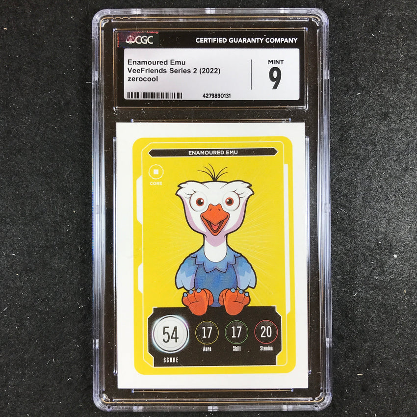 VeeFriends Series 2 Gary Vee Owned ENAMOURED EMU Core CGC 9 (131)