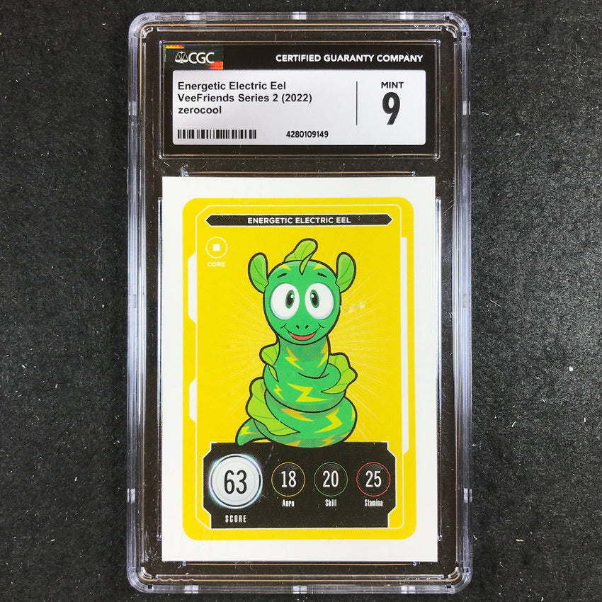 VeeFriends Series 2 Gary Vee Owned ENERGETIC ELECTRIC EEL Core CGC 9 (149)