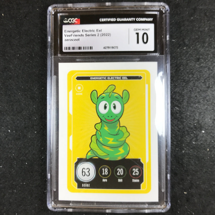 VeeFriends Series 2 Gary Vee Owned ENERGETIC ELECTRIC EEL Core CGC 10 (073)