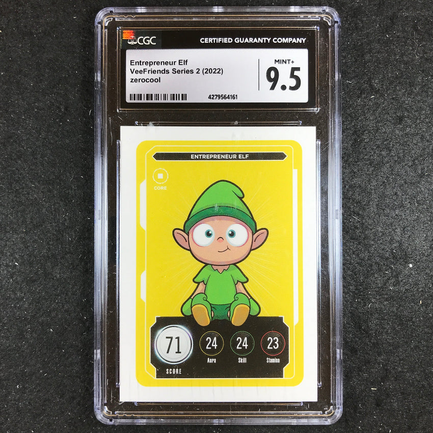 VeeFriends Series 2 Gary Vee Owned ENTREPENEUR ELF Core CGC 9.5 (161)