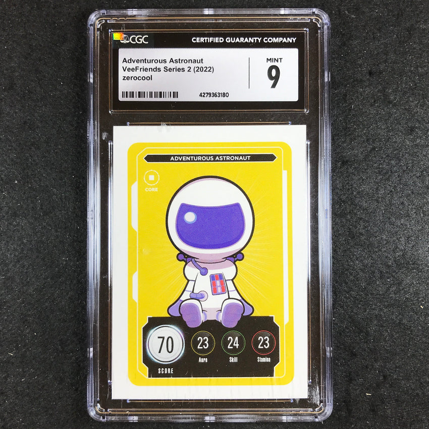 VeeFriends Series 2 Gary Vee Owned ADVENTUROUS ASTRONAUT Core CGC 9 (180)