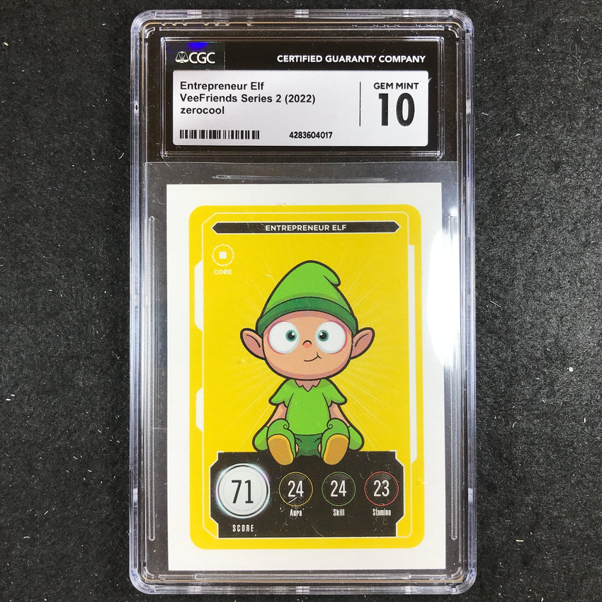VeeFriends Series 2 Gary Vee Owned ENTREPENEUR ELF Core CGC 10 (017)