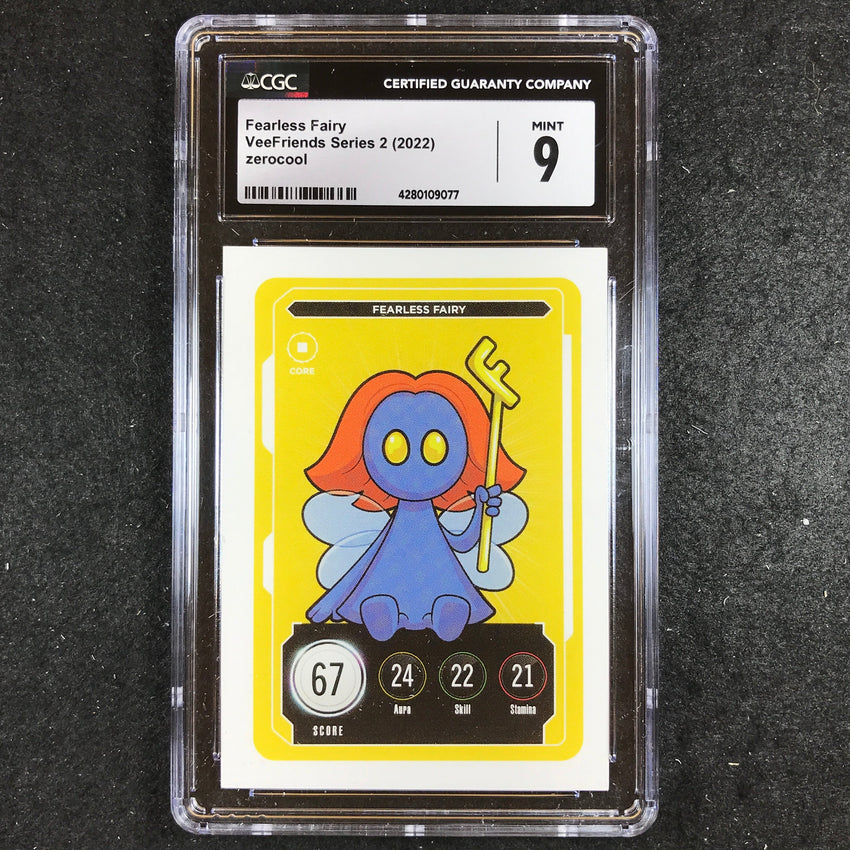VeeFriends Series 2 Gary Vee Owned FEARLESS FAIRY Core CGC 9 (077)