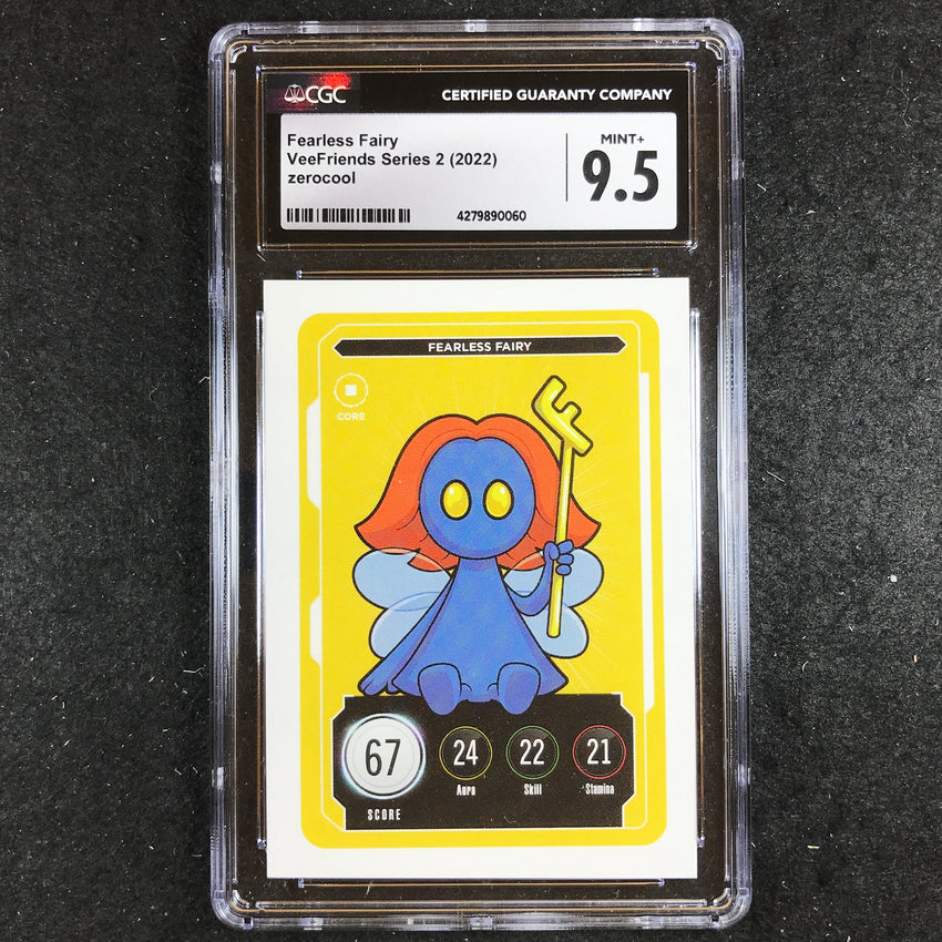 VeeFriends Series 2 Gary Vee Owned FEARLESS FAIRY Core CGC 9.5 (060)