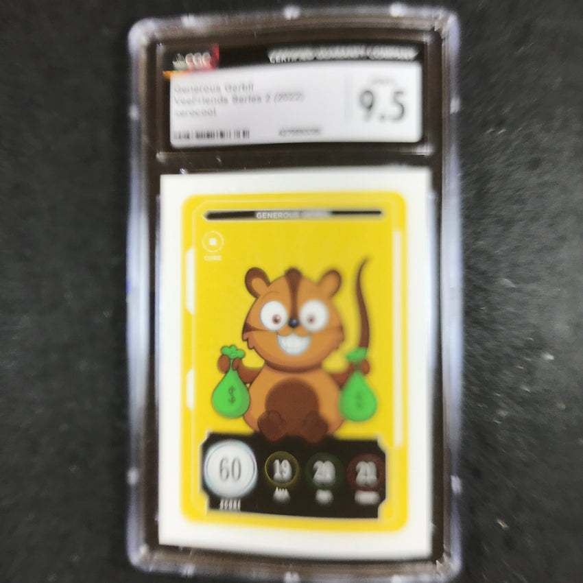 VeeFriends Series 2 Gary Vee Owned GENEROUS GERBIL Core CGC 9.5 (086)