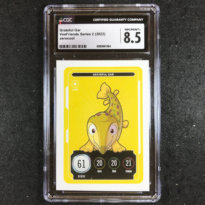 VeeFriends Series 2 Gary Vee Owned GRATEFUL GAR Core CGC 8.5 (264)