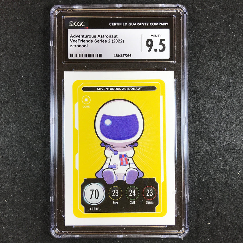 VeeFriends Series 2 Gary Vee Owned ADVENTUROUS ASTRONAUT Core CGC 9.5 (096)