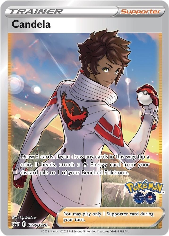 Candela - [  SWSH228 ] - Promo - Pokemon SWSH Sword & Shield Promo Cards