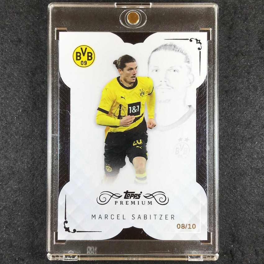 2023-24 Topps Premium Borussia Dortmund MARCEL SABITZER Base Black 8/10