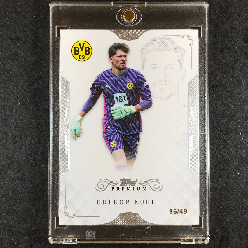 2023-24 Topps Premium Borussia Dortmund GREGOR KOBEL Base 36/49