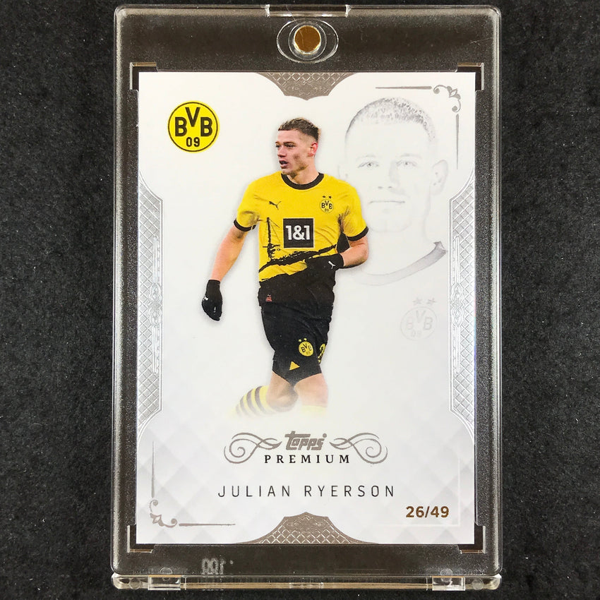 2023-24 Topps Premium Borussia Dortmund JULIAN RYERSON Base 26/49