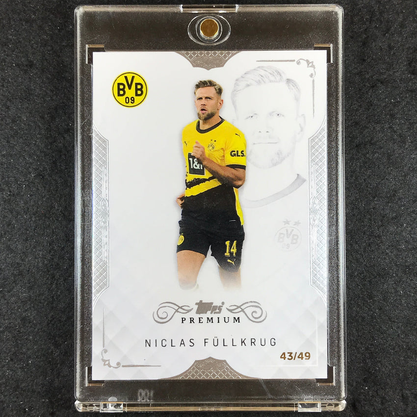 2023-24 Topps Premium Borussia Dortmund NICLAS FULLKRUG Base 43/49