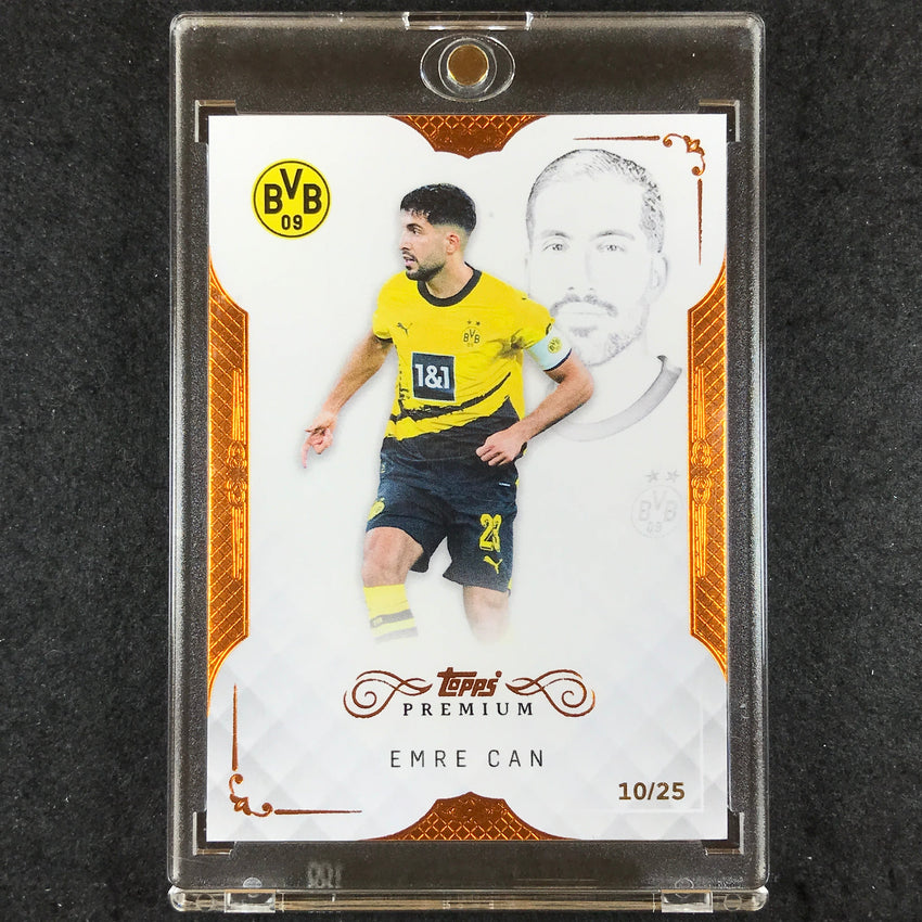 2023-24 Topps Premium Borussia Dortmund EMRE CAN Base Bronze 10/25