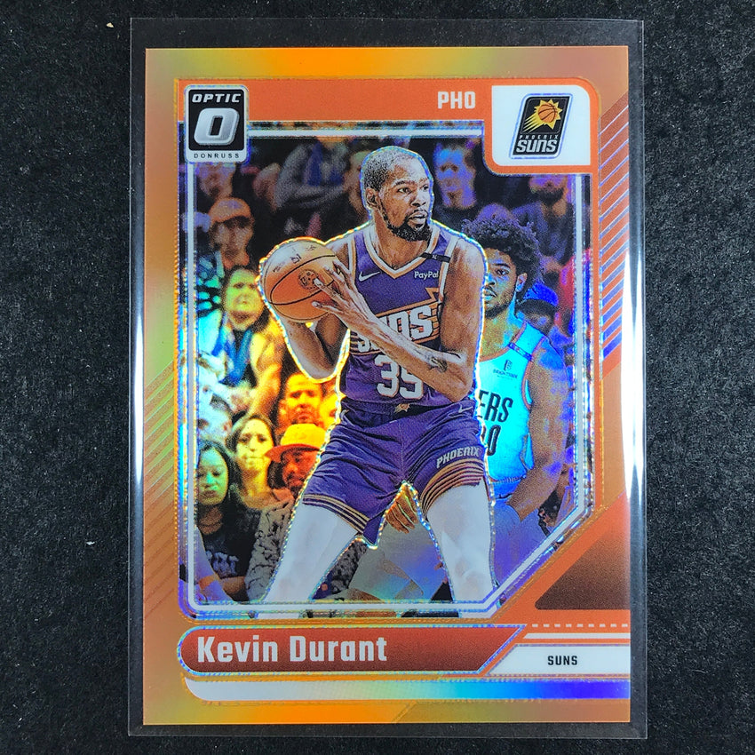 2024-25 Donruss Optic KEVIN DURANT Base Orange /175 #88