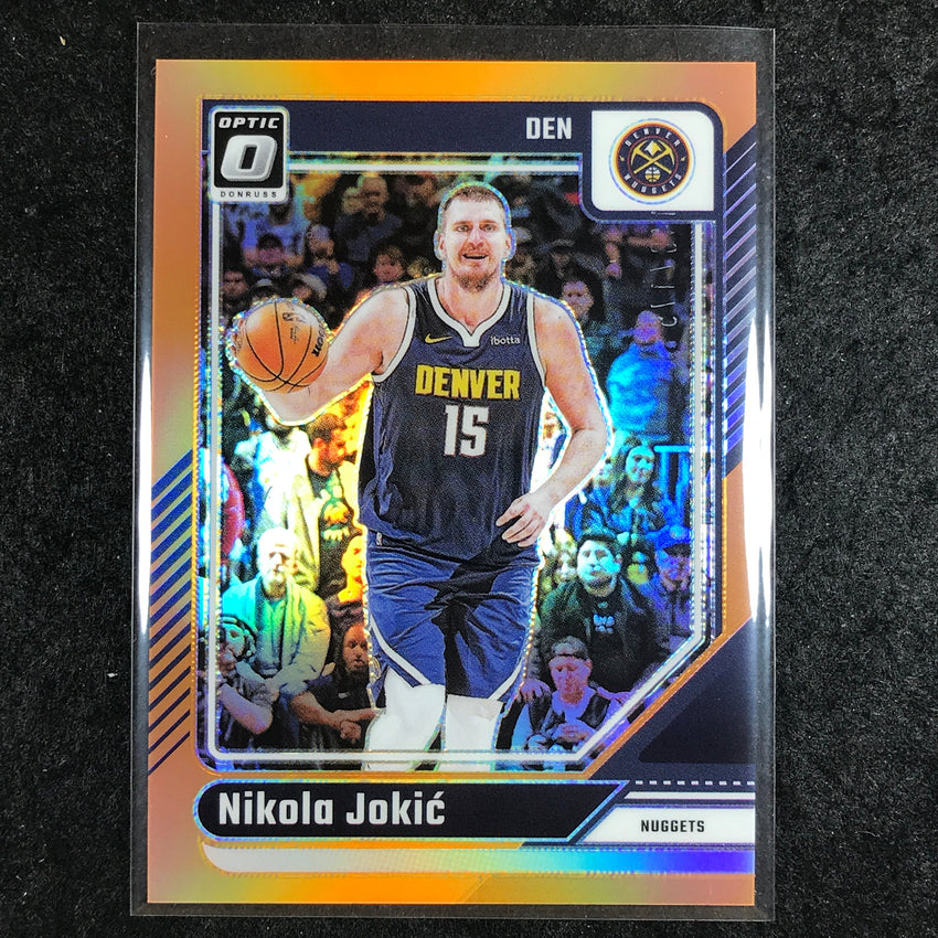 2024-25 Donruss Optic NIKOLA JOKIC Base Orange /175 #100