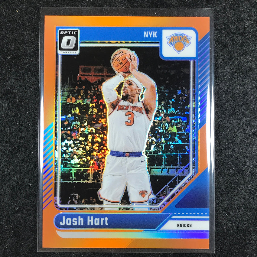 2024-25 Donruss Optic JOSH HART Base Orange /175 #102