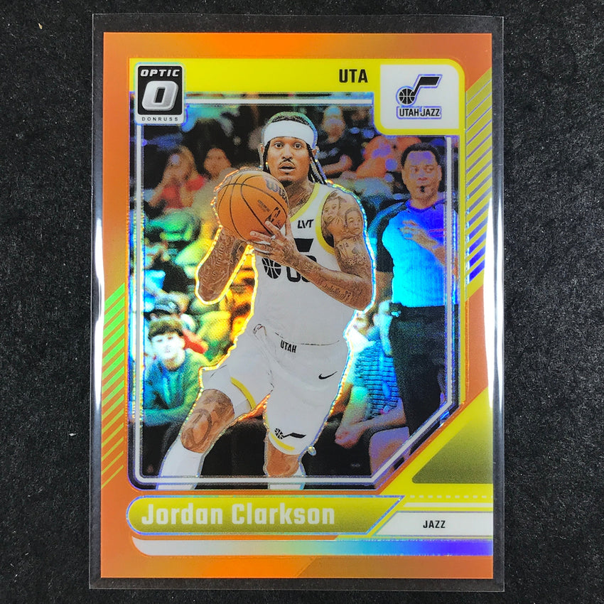 2024-25 Donruss Optic JORDAN CLARKSON Base Orange /175 #122