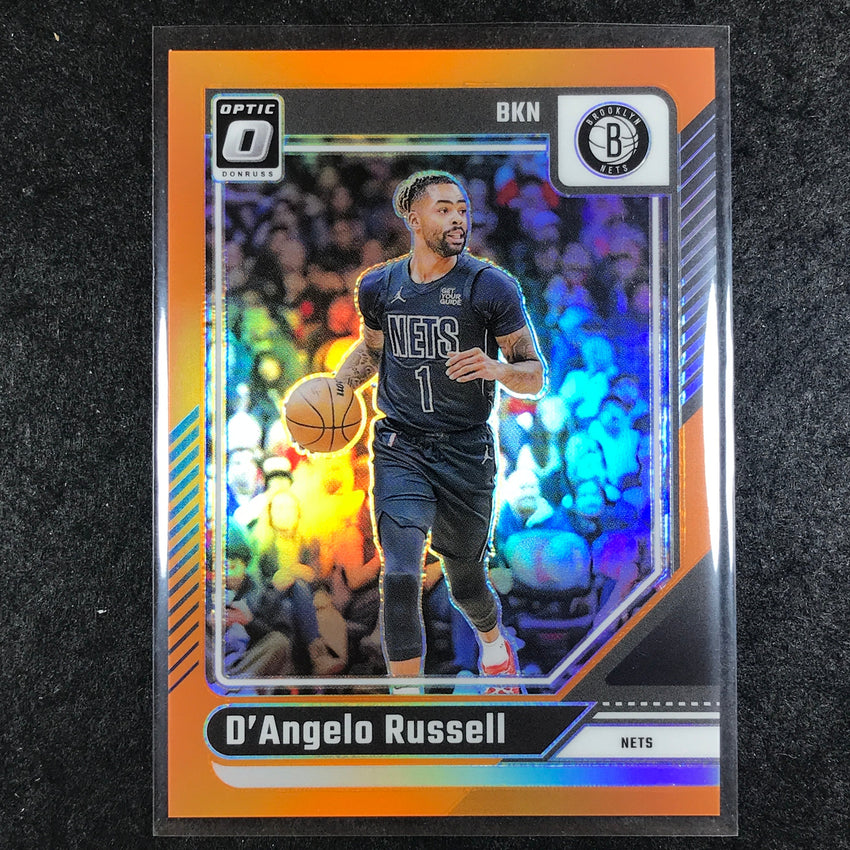 2024-25 Donruss Optic D'ANGELO RUSSELL Base Orange /175 #123