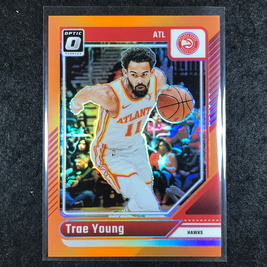 2024-25 Donruss Optic TRAE YOUNG Base Orange /175 #186