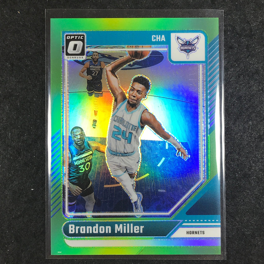 2024-25 Donruss Optic BRANDON MILLER Base Lime Green /149 #16