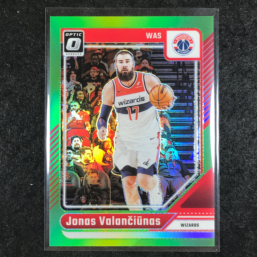 2024-25 Donruss Optic JONAS VALANCIUNAS Base Lime Green /149 #21