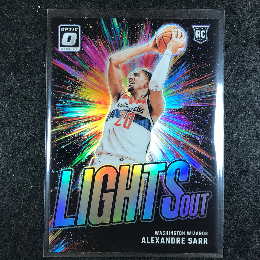 2024-25 Donruss Optic ALEXANDRE SARR Lights Out Rookie Silver Holo #5