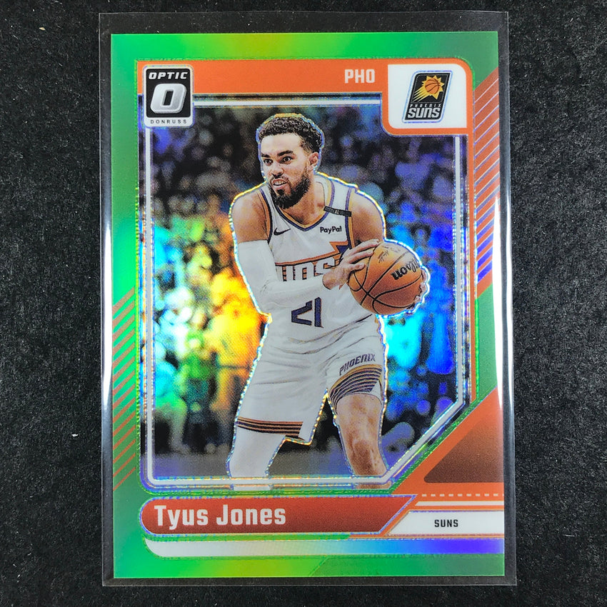 2024-25 Donruss Optic TYUS JONES Base Lime Green /149 #82