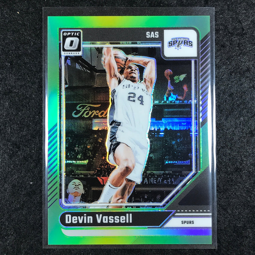 2024-25 Donruss Optic DEVIN VASSELL Base Lime Green /149 #157