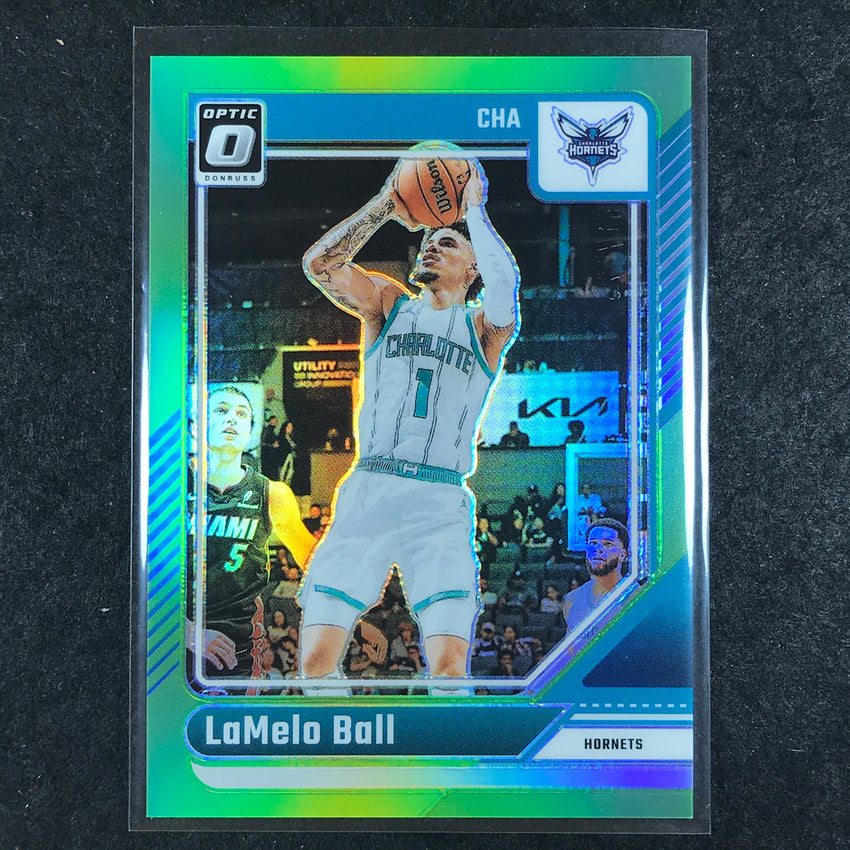 2024-25 Donruss Optic LAMELO BALL Base Lime Green /149 #172