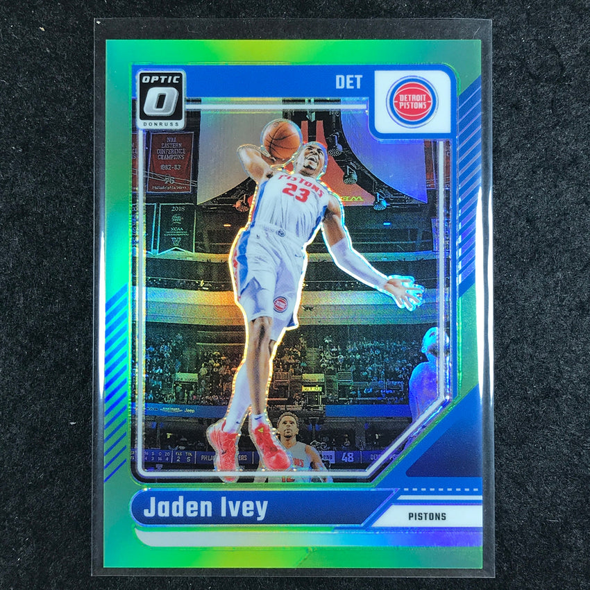 2024-25 Donruss Optic JADEN IVEY Base Lime Green /149 #182