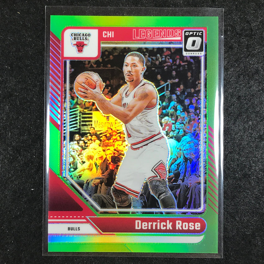 2024-25 Donruss Optic DERRICK ROSE Legends Lime Green /149 #233