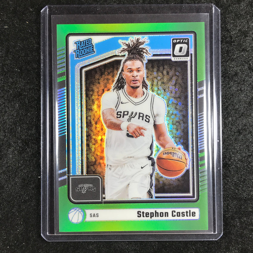 2024-25 Donruss Optic STEPHON CASTLE Rated Rookie Lime Green /149 #254