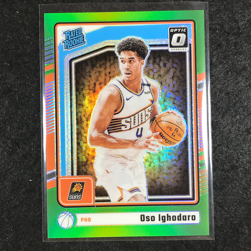 2024-25 Donruss Optic OSO IGHODARO Rated Rookie Lime Green /149 #258