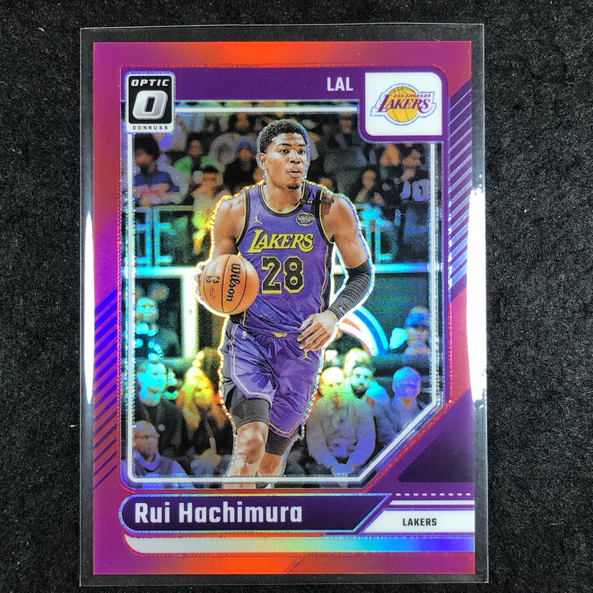 2024-25 Donruss Optic RUI HACHUMURA Base Red 81/99 #18