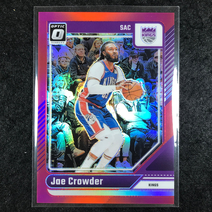 2024-25 Donruss Optic JAE CROWDER Base Red 22/99 #52