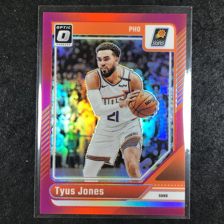 2024-25 Donruss Optic TYUS JONES Base Red 75/99 #82