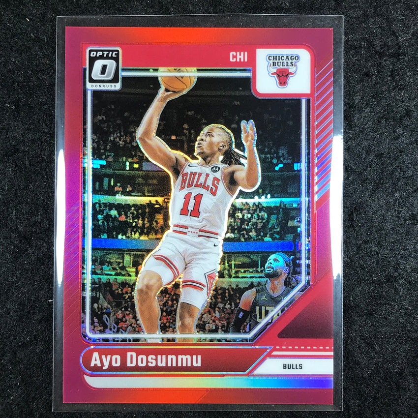2024-25 Donruss Optic AYO DOSUNMU Base Red 80/99 #103
